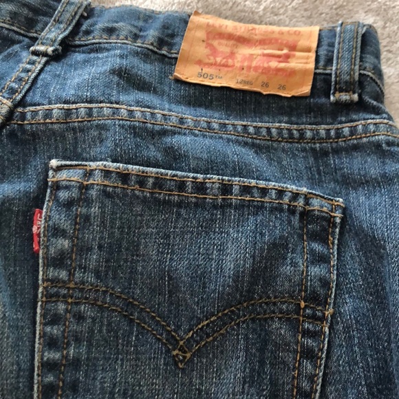 Boys Levi’s 505 jeans.   Size 12 Reg W 26 L 26 - Picture 4 of 6